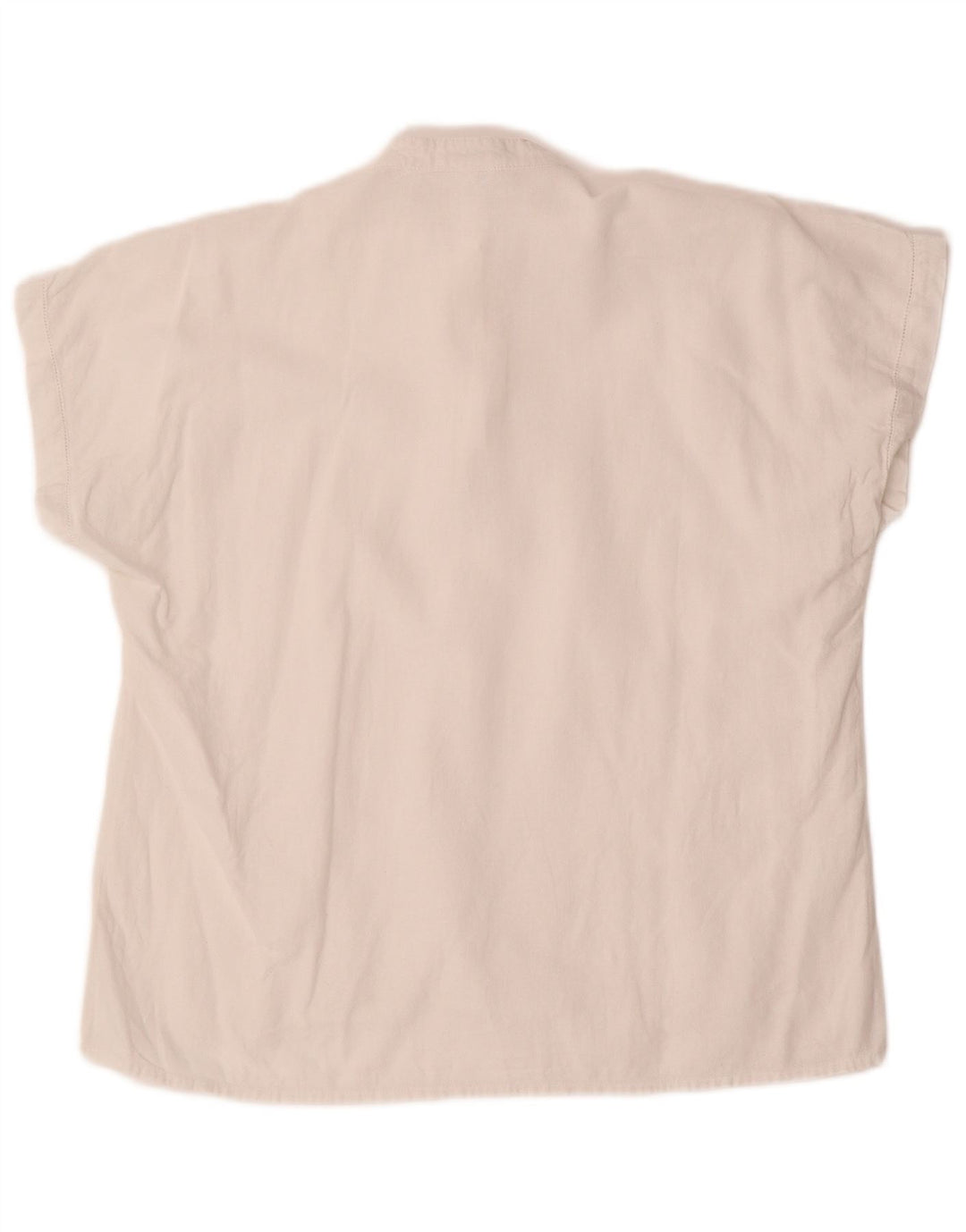 Blusa feminina BENETTON UK 14 grande branco