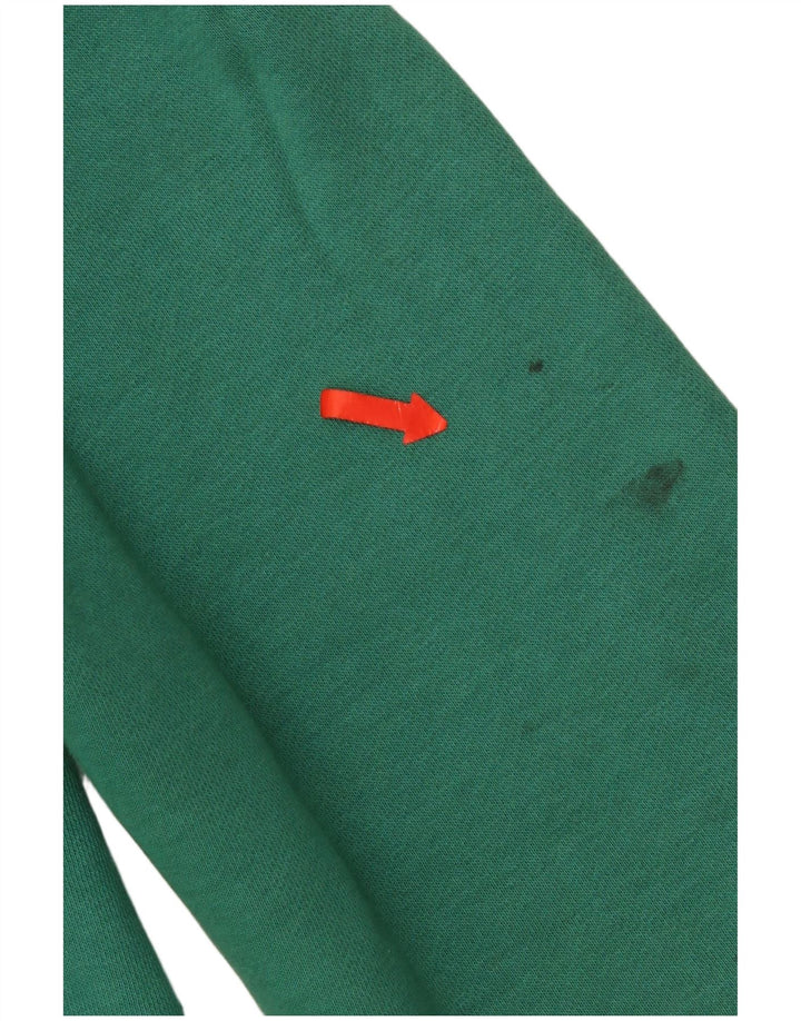 Nike Mens Hoodie Jumper Médio Algodão Verde