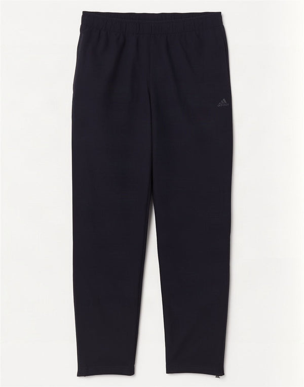 Calça de treino masculina Adidas Climalite médio azul marinho poliéster