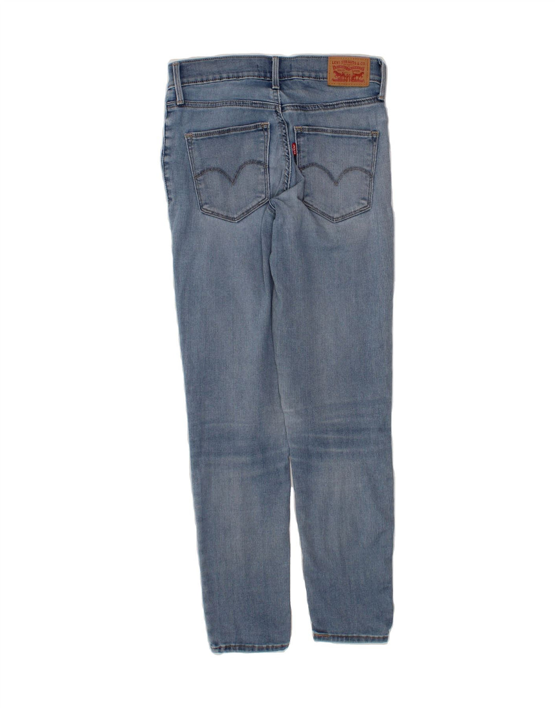 LEVI'S Womens Slimming Skinny Jeans W26 L26 Blue Cotton Vintage Levi's and Second-Hand Levi's from Messina Hembry 