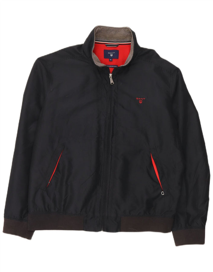 Jaqueta bomber masculina Gant UK 42 XL poliéster preto