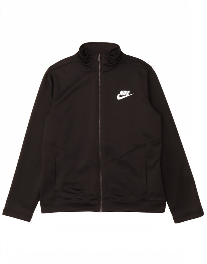 Jaqueta Nike Boys Tracksuit Top 13-14 Anos XL Preto Poliéster