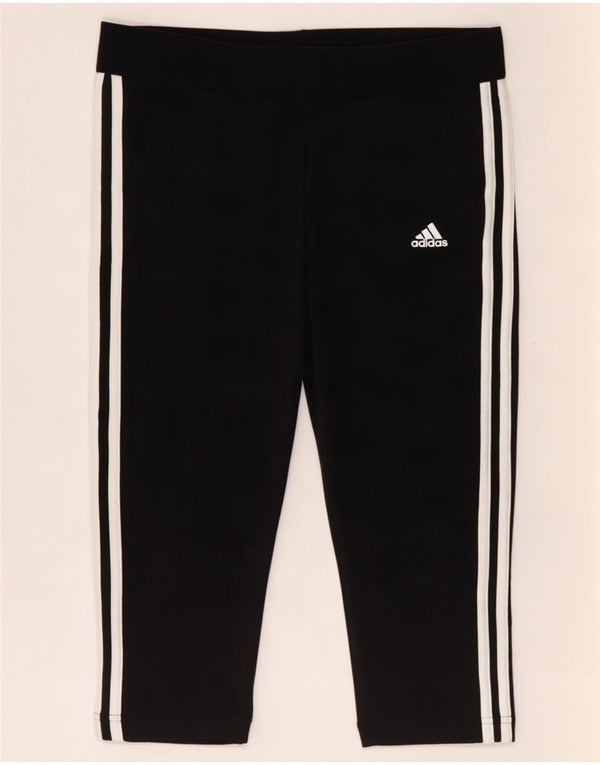 Leggings Adidas Capris Femininas UK 12/14 Médio Preto