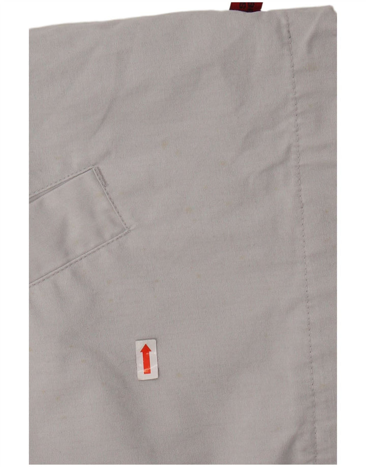 Jaqueta bomber masculina BEN SHERMAN Reino Unido 38 algodão cinza médio