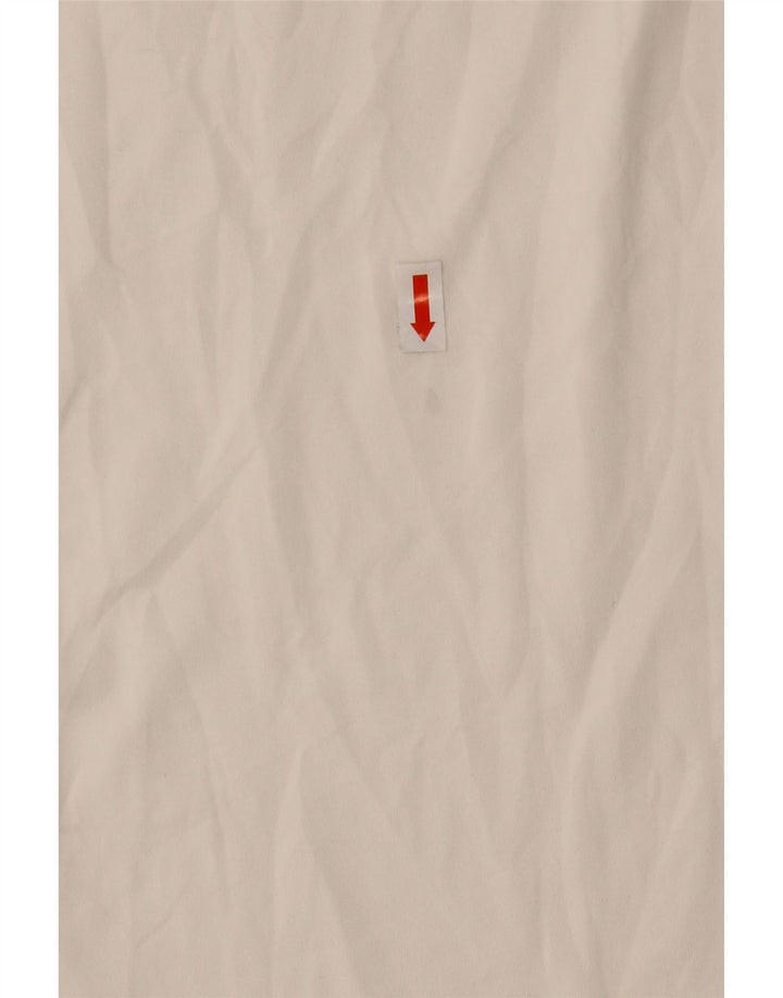 Camiseta Nike Masculina Dri Fit Graphic Top Pequeno Poliéster Branco