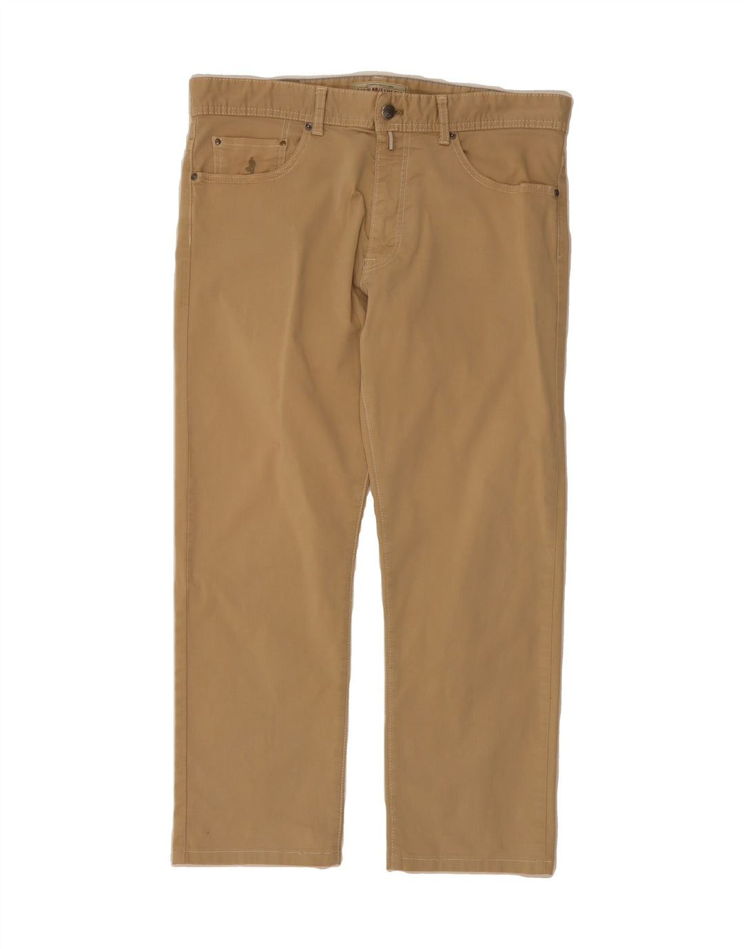 MARLBORO CLASSICS Mens Cropped Trousers W34 L25 Beige Vintage Marlboro Classics and Second-Hand Marlboro Classics from Messina Hembry 