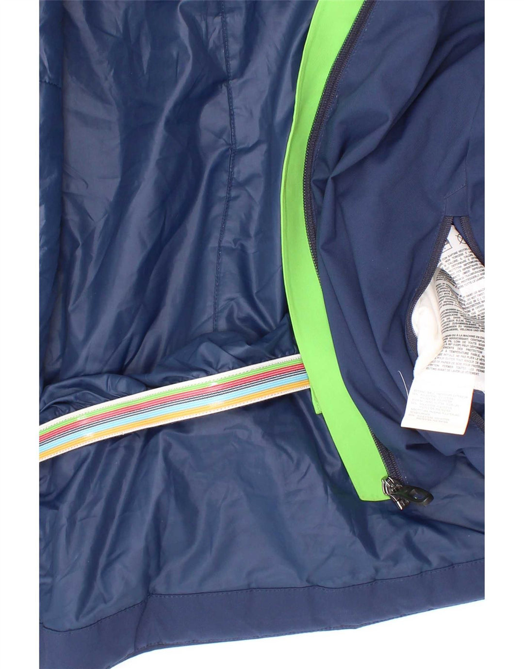 Jaqueta acolchoada com capuz para meninos Colmar 9-10 anos azul marinho poliéster Colourblock