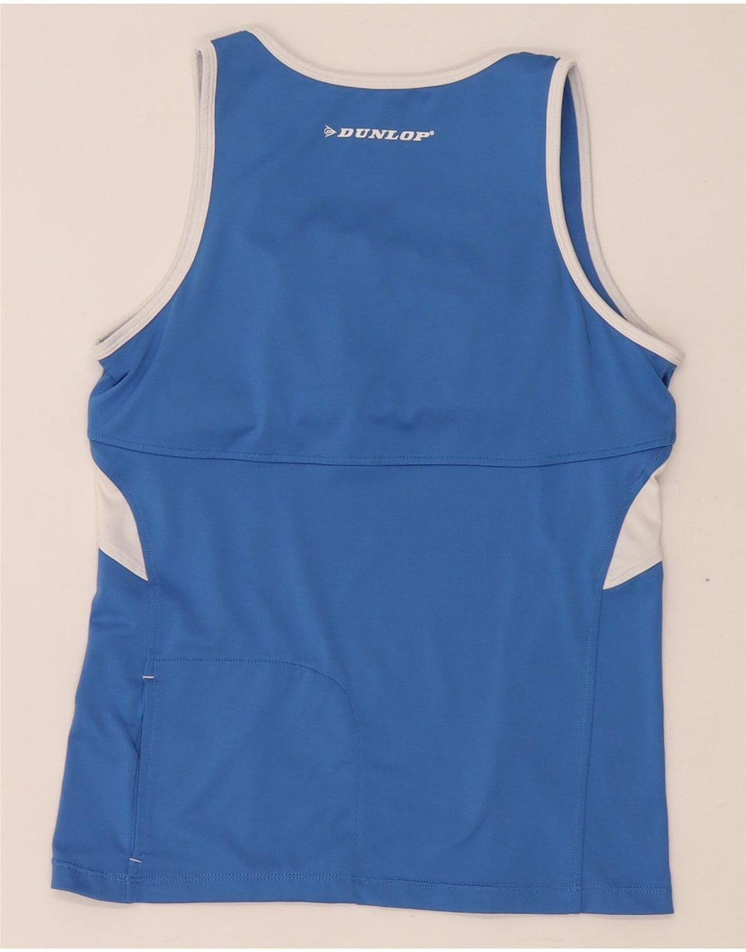 Colete feminino Dunlop UK 12 poliéster colorblock azul médio
