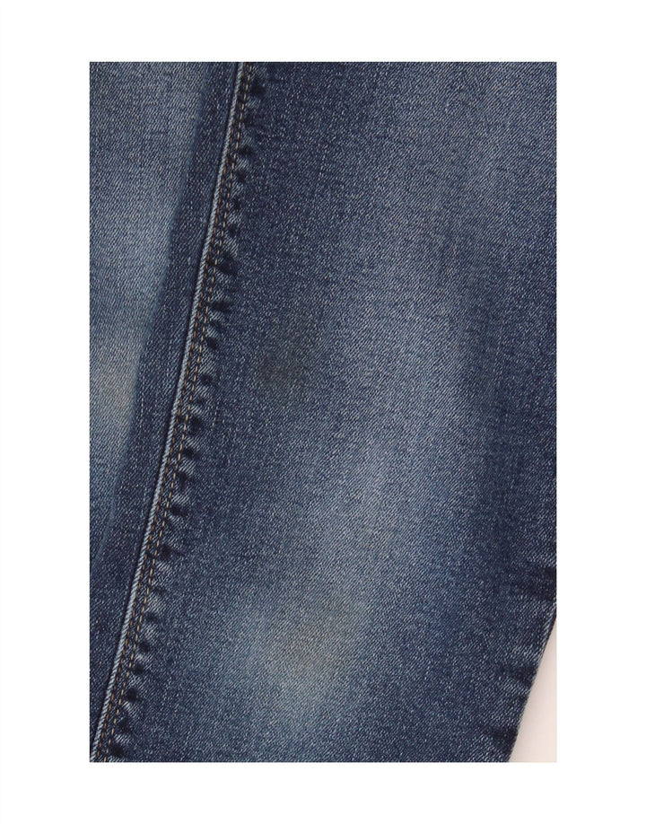 FAT FACE Meninas Jeans Retos 12-13 Anos W28 L28 Azul Algodão