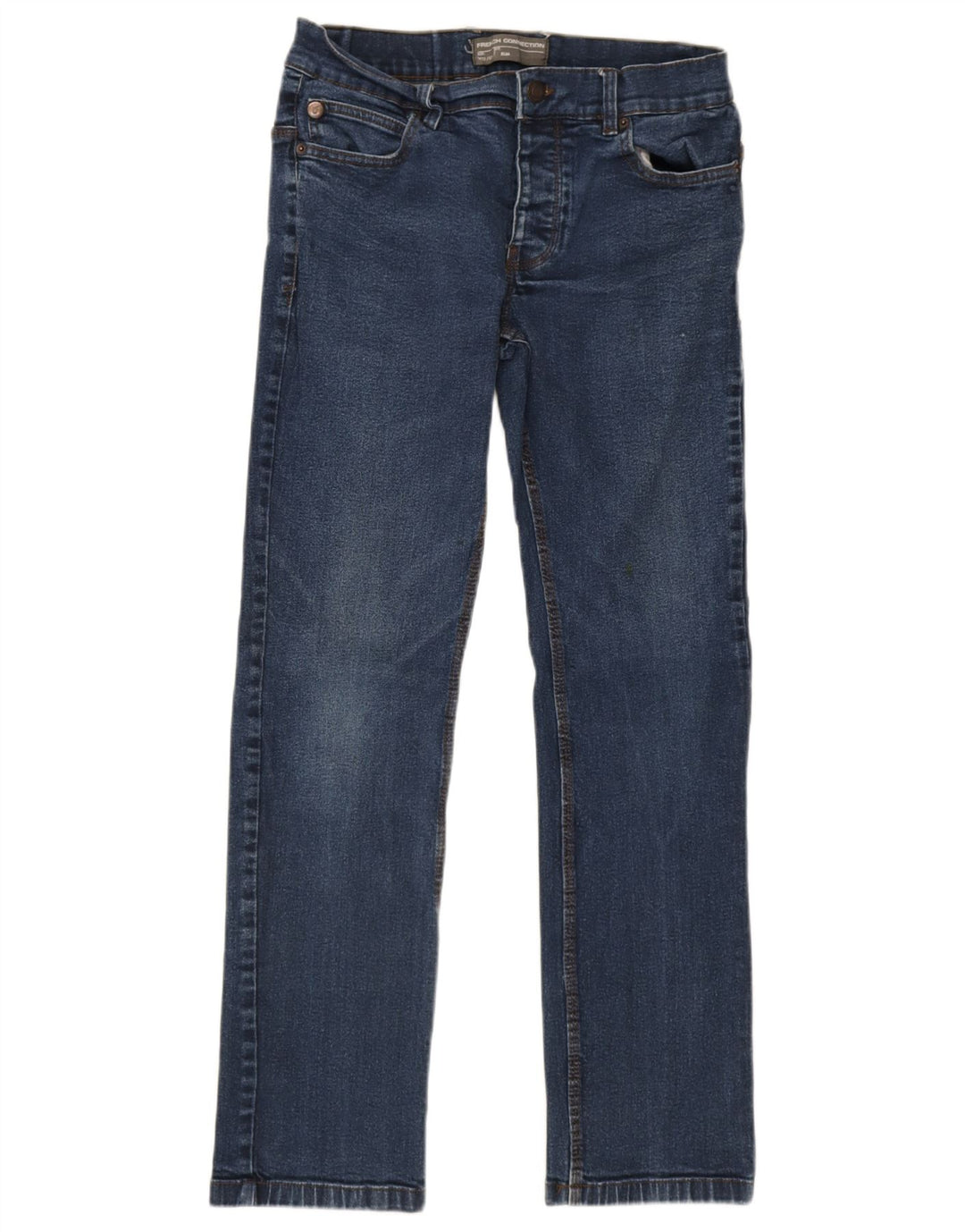 Jeans Slim Feminino French Connection W32 L32 Azul