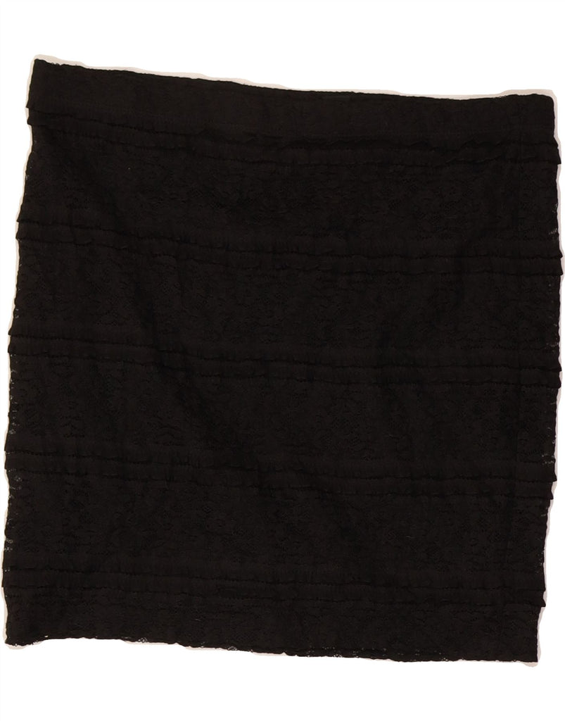 FOREVER 21 Womens Straight Skirt Large W30  Black Vintage Forever 21 and Second-Hand Forever 21 from Messina Hembry 