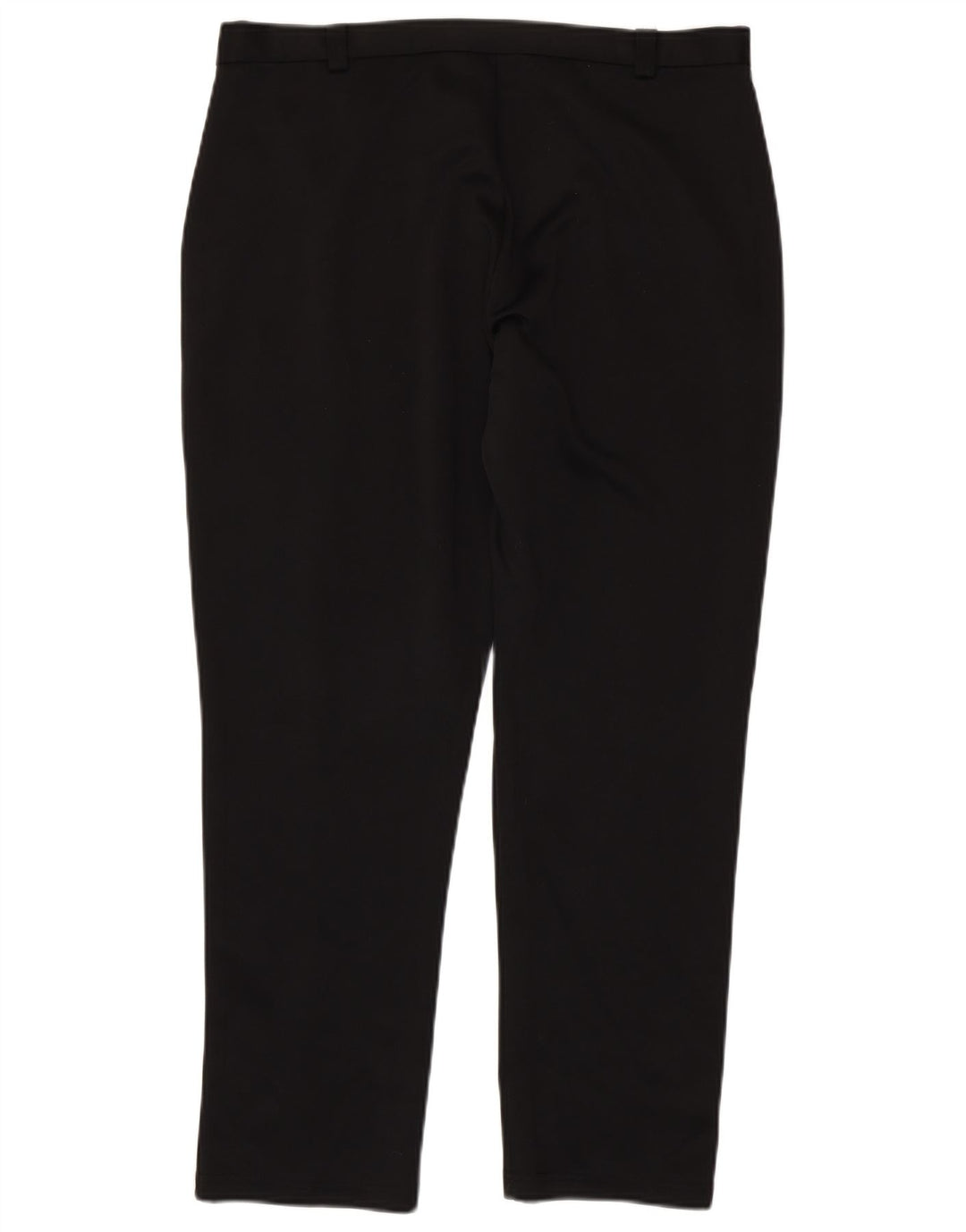 Ellesse Mens Slim Chino Calças XL W38 L28 Poliéster Preto