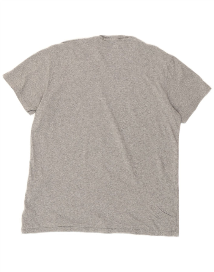 Camiseta masculina gráfica Levi's Top cinza médio algodão