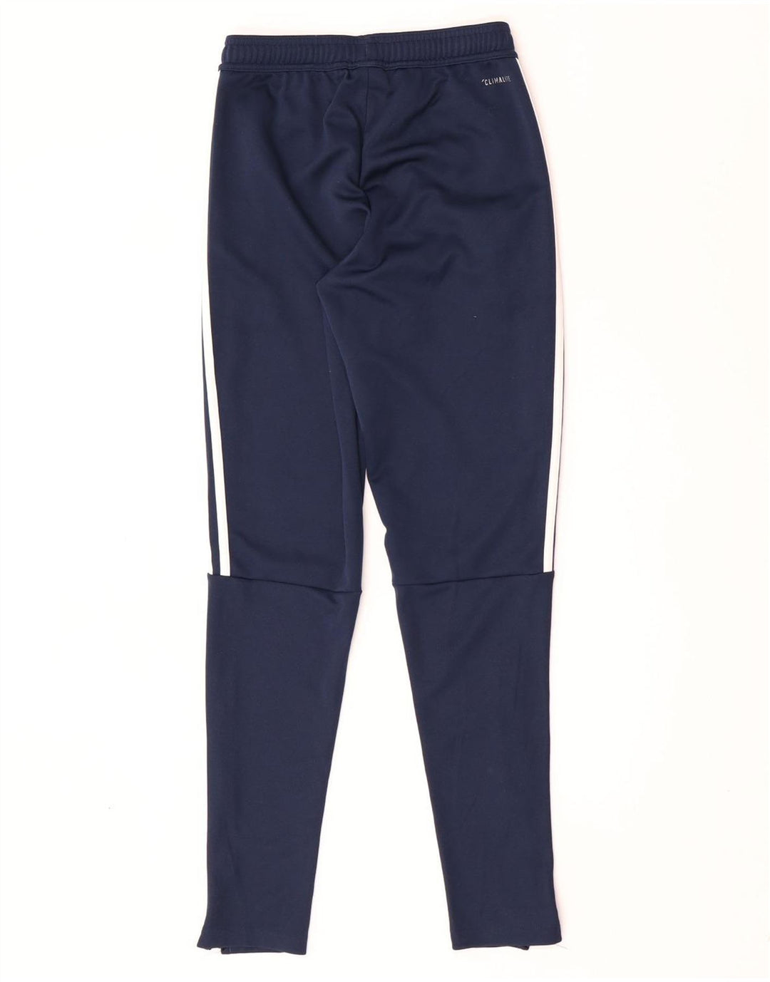 Calças de treino Adidas Mens Climalite XS azul marinho poliéster