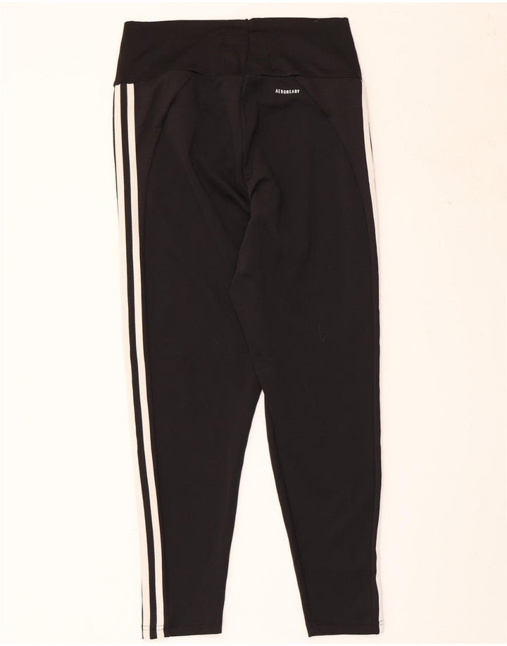 ADIDAS Womens Aeroready Leggings UK 14 Large  Black