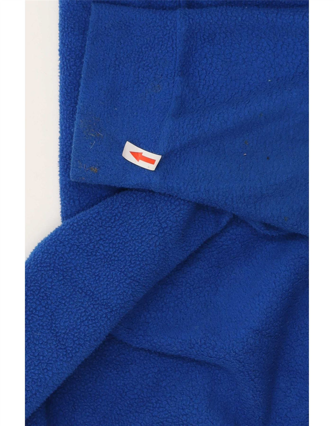 Fila Mens Zip Neck Fleece Jumper IT 52 Grande Azul Poliéster