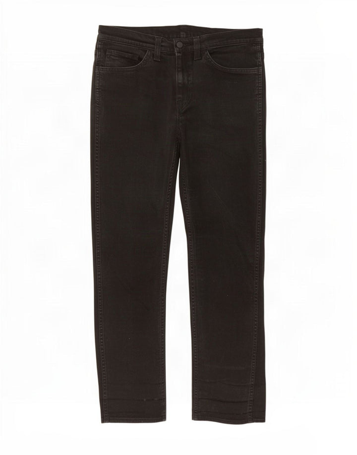 Levi's Masculino 511 Slim Jeans W32 L32 Algodão Preto