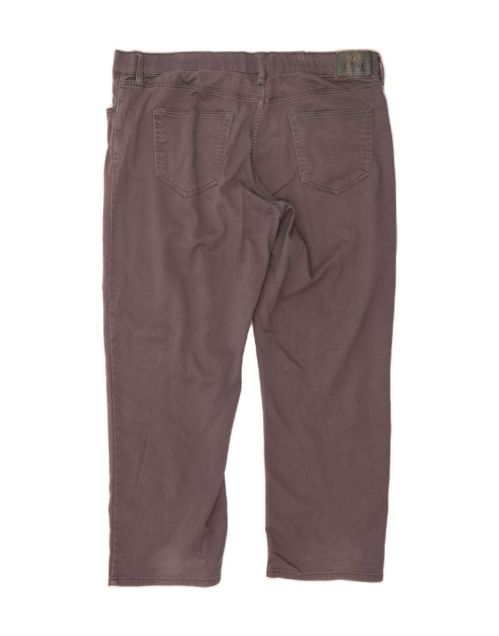 IZOD Mens Straight Casual Trousers W40 L29 Grey Cotton Vintage Izod and Second-Hand Izod from Messina Hembry 