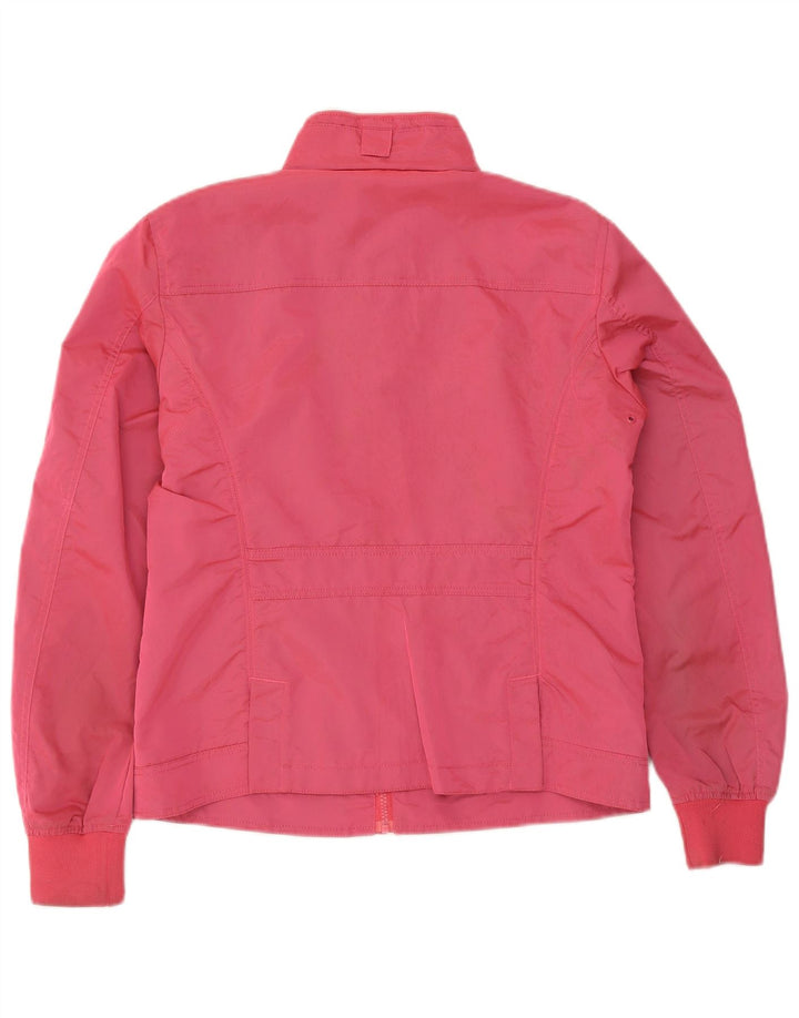 Jaqueta bomber feminina Playlife Reino Unido 16 grande poliamida rosa