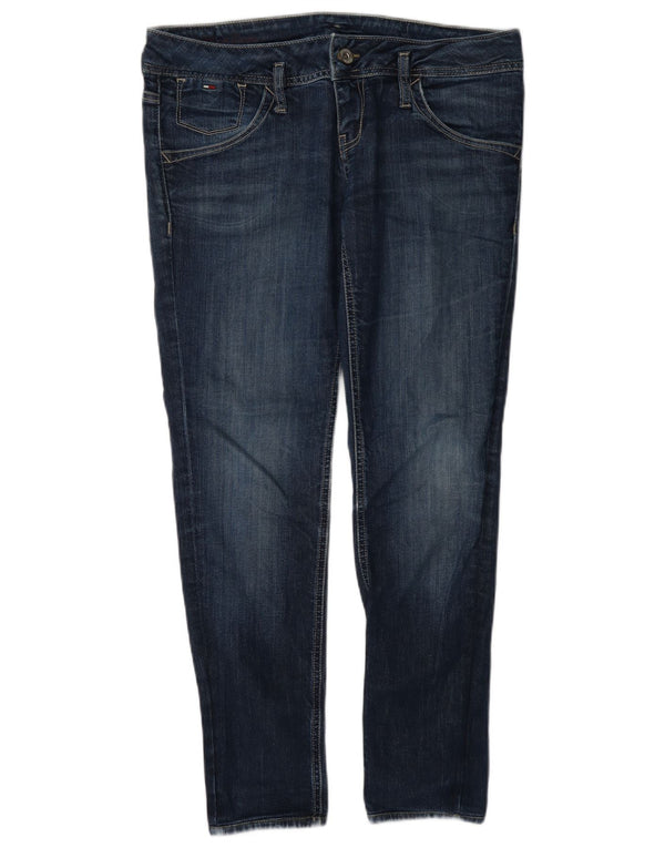 Tommy Hilfiger Jeans Slim Feminino W34 L30 Azul Marinho Algodão