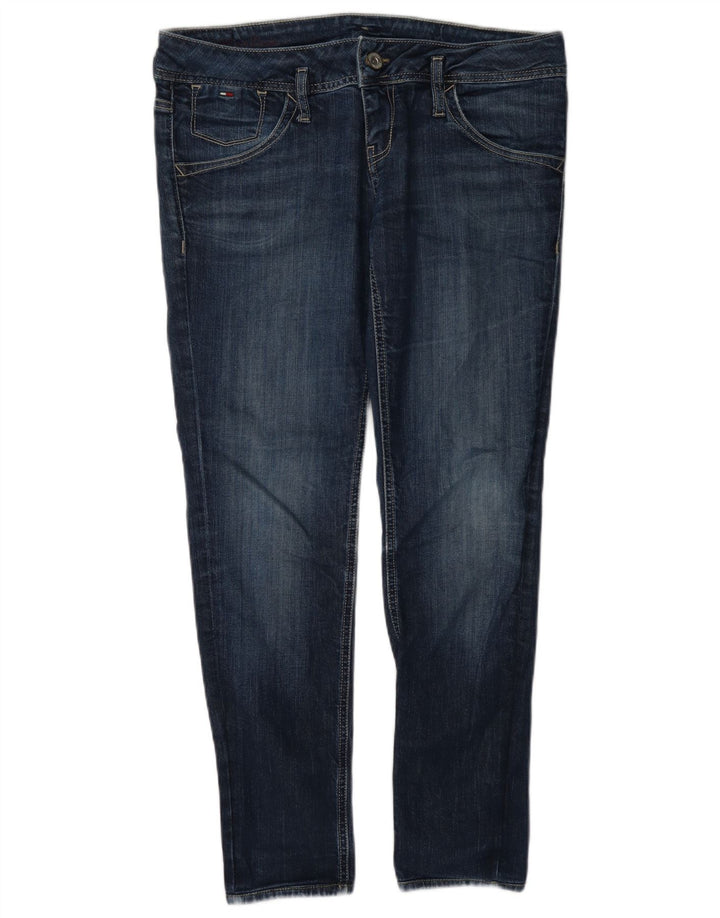 Tommy Hilfiger Jeans Slim Feminino W34 L30 Azul Marinho Algodão