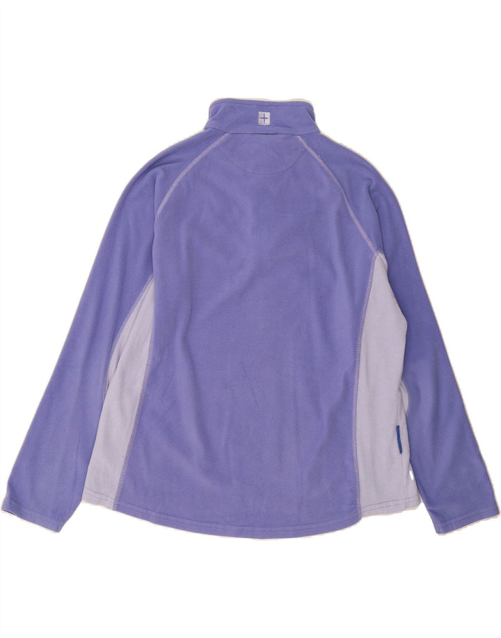MOUNTAIN WAREHOUSE Womens Oversized Fleece Jumper UK 18 XL  Purple Vintage Mountain Warehouse and Second-Hand Mountain Warehouse from Messina Hembry 