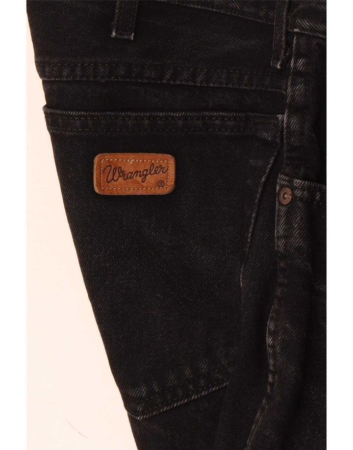 Wrangler Calça jeans reta masculina W32 L29 preta