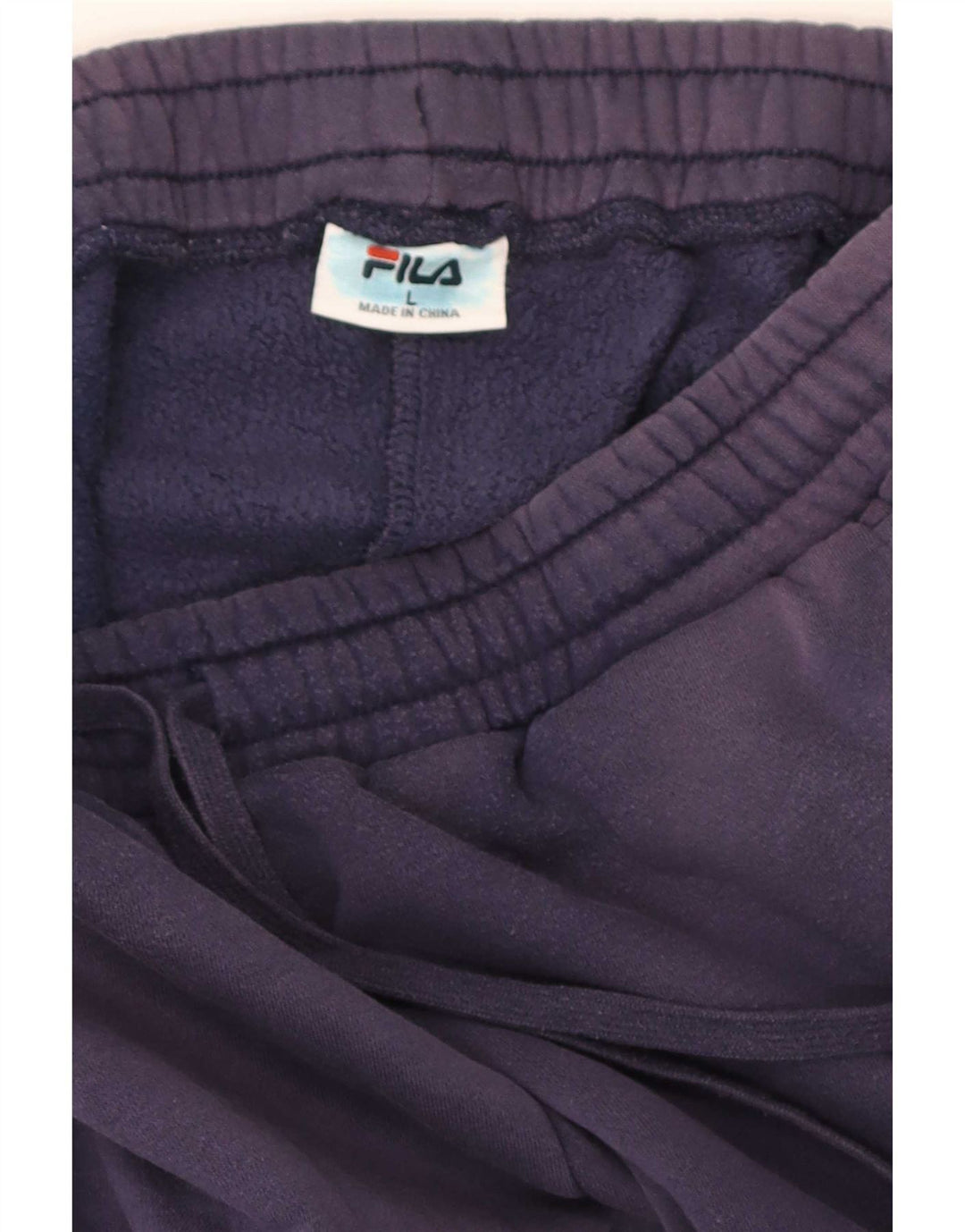Calça de treino masculina Fila joggers grande azul marinho