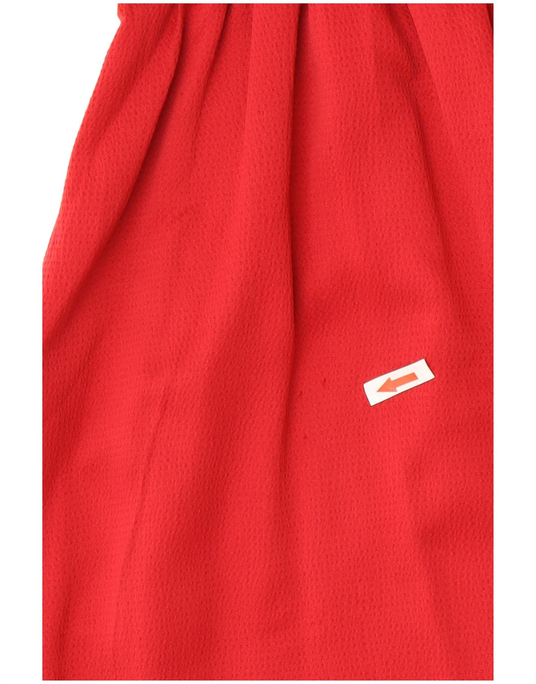 Vestido feminino Michael Kors de um ombro US 2 XS poliéster vermelho