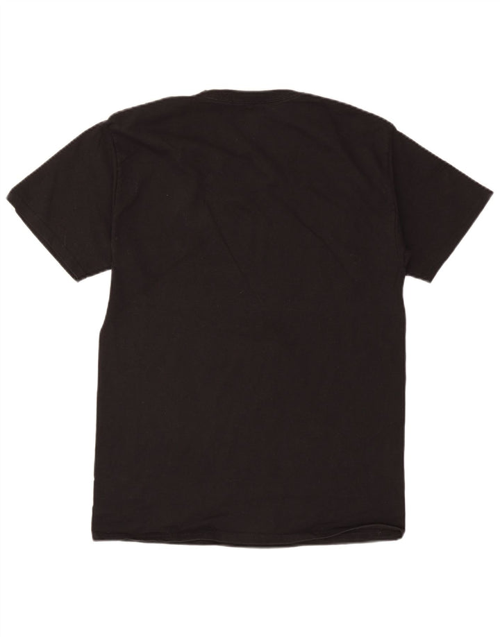 Camiseta masculina Champion de algodão preto médio