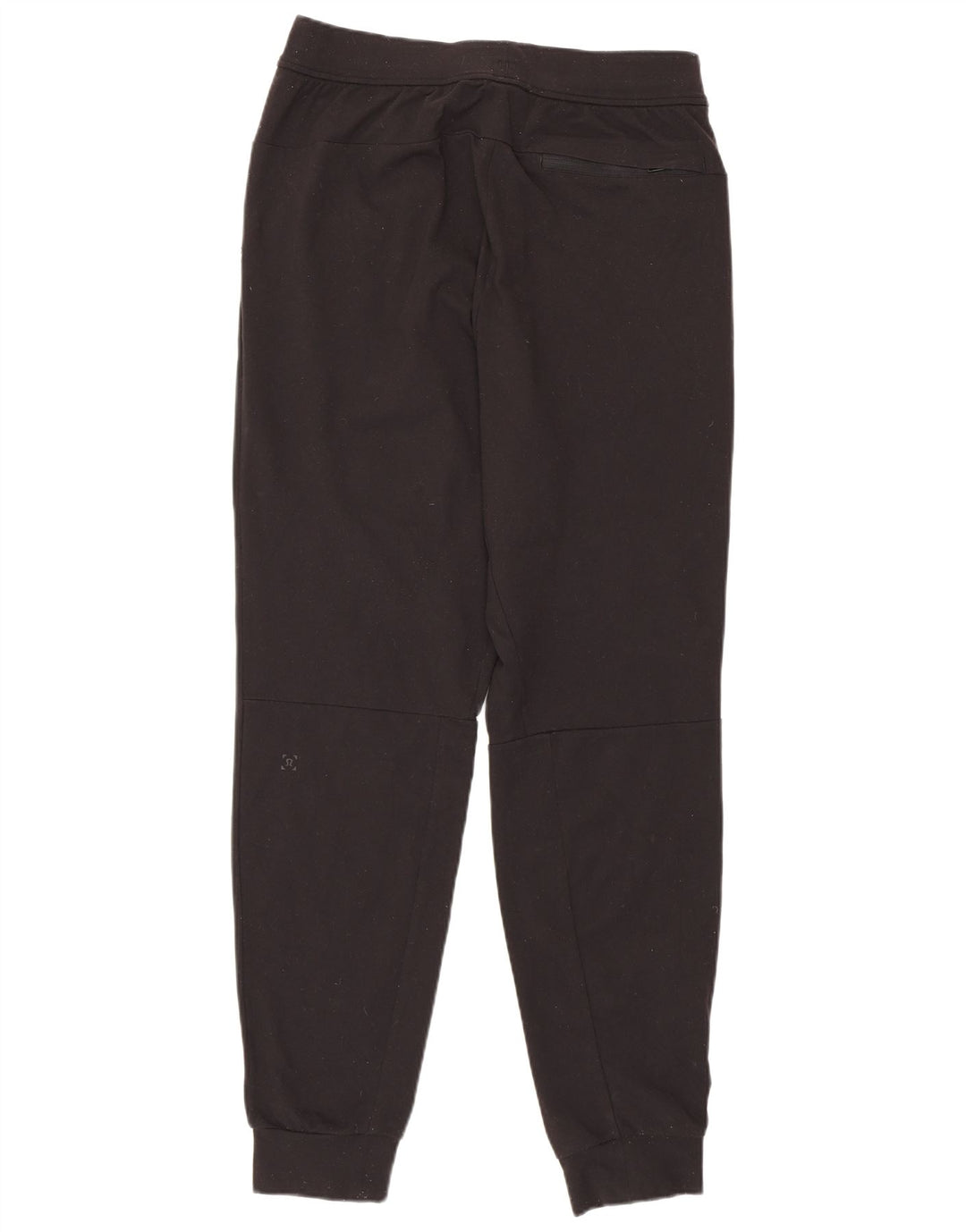 Lululemon Mens Calças de treino Joggers poliéster preto médio
