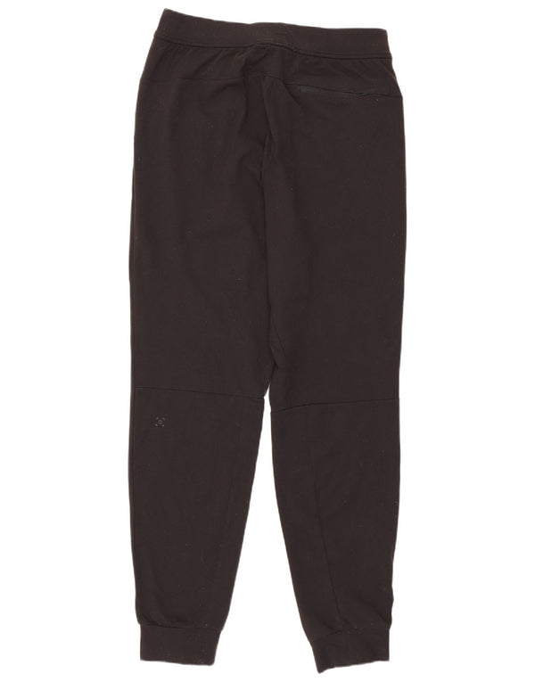 Lululemon Mens Calças de treino Joggers poliéster preto médio