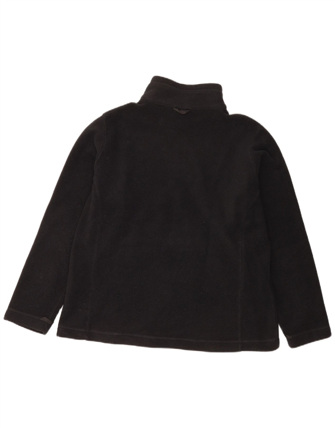 Jaqueta masculina de lã Jack Wolfskin UK 40 grande poliéster preto