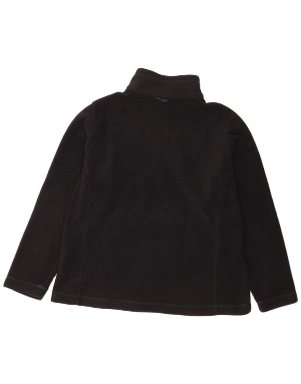 Jaqueta masculina de lã Jack Wolfskin UK 40 grande poliéster preto