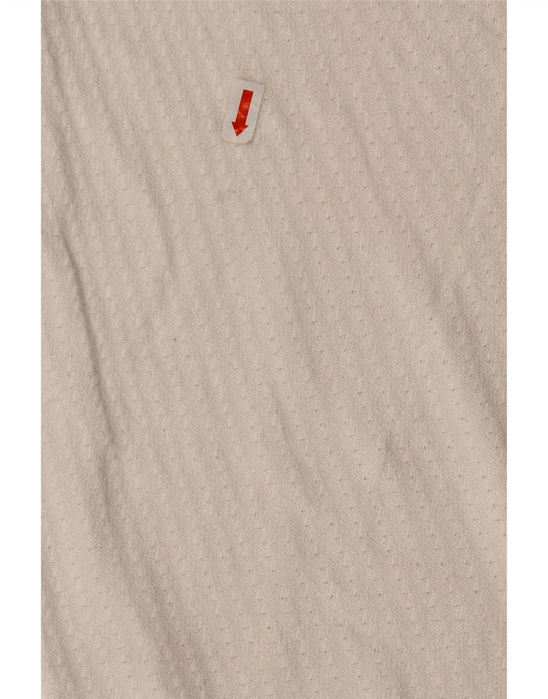 Suéter masculino ZARA com gola redonda e viscose branca pequena
