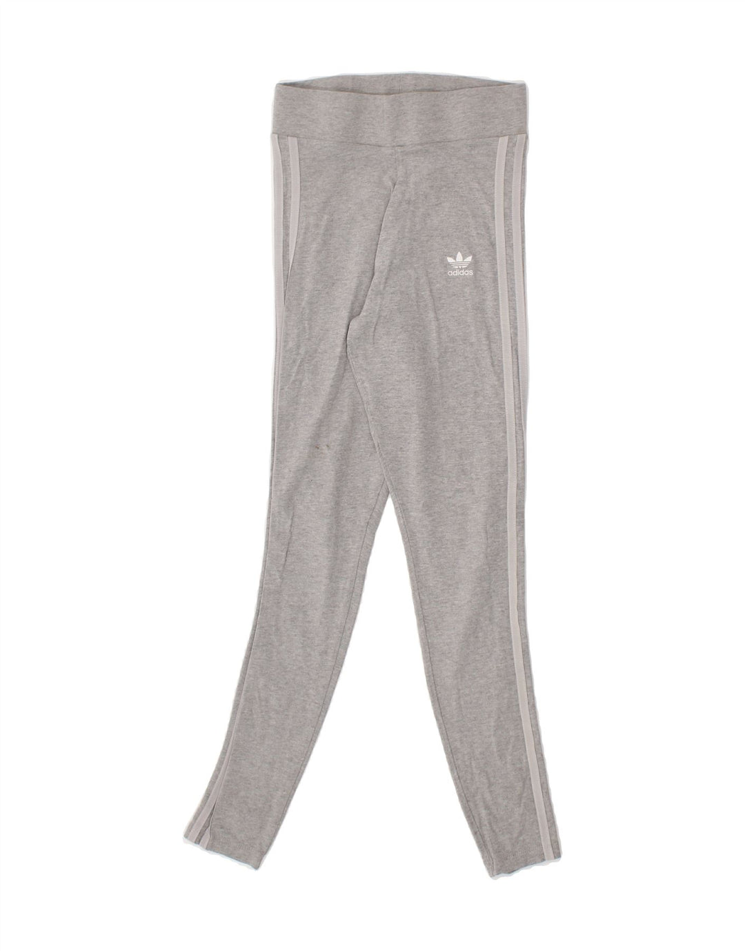 ADIDAS Womens Leggings UK 6 XS Grey Cotton Vintage Adidas and Second-Hand Adidas from Messina Hembry 
