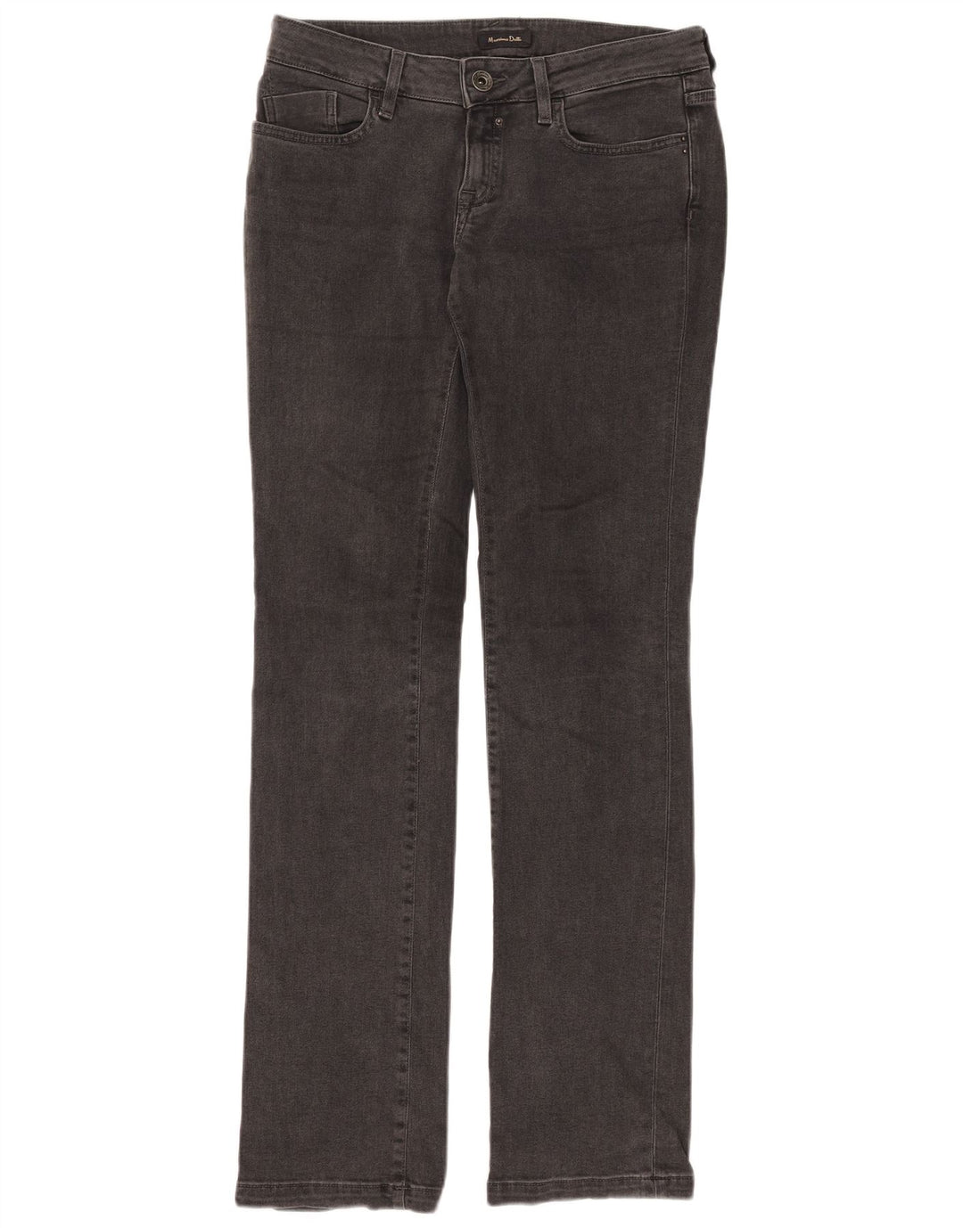 Calça jeans feminina Massimo Dutti W29 L33 cinza algodão