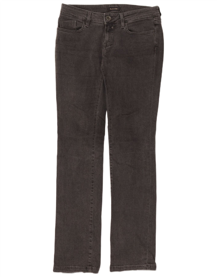 Calça jeans feminina Massimo Dutti W29 L33 cinza algodão