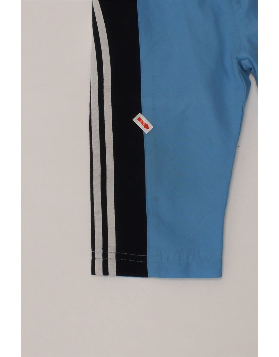 Calças de treino ADIDAS para bebé menino 6-9 meses azul colorblock poliéster