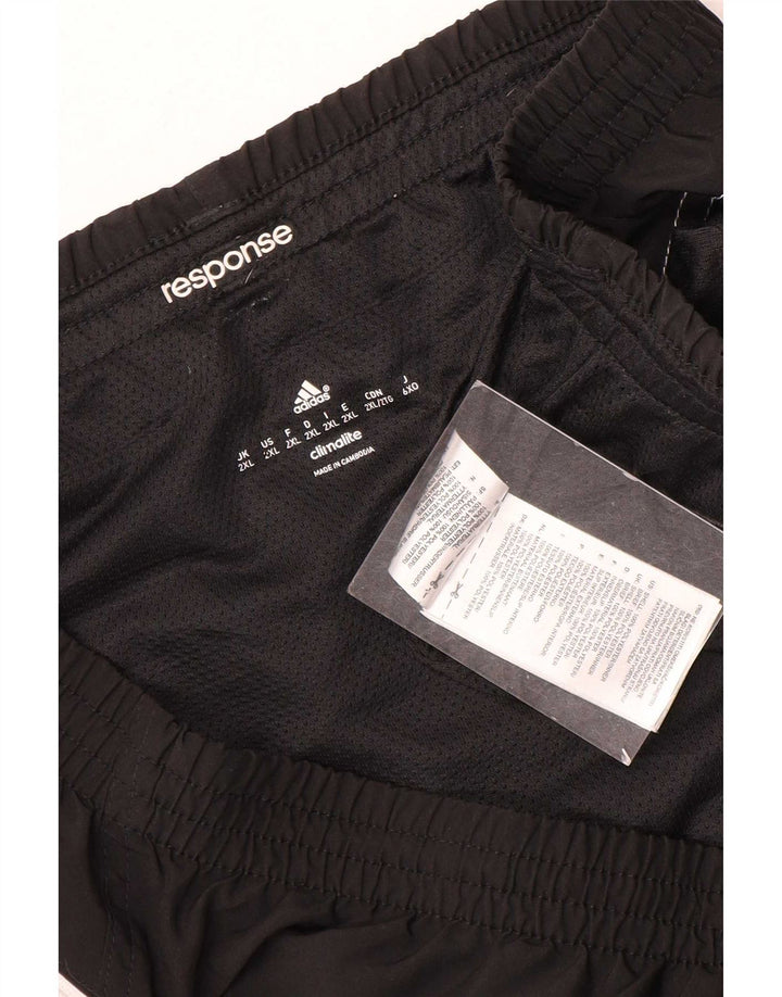 Adidas Mens Climalite Sport Shorts 2XL Poliéster Preto