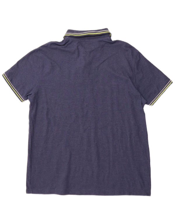 Camisa polo masculina LOTTO 2XL azul marinho