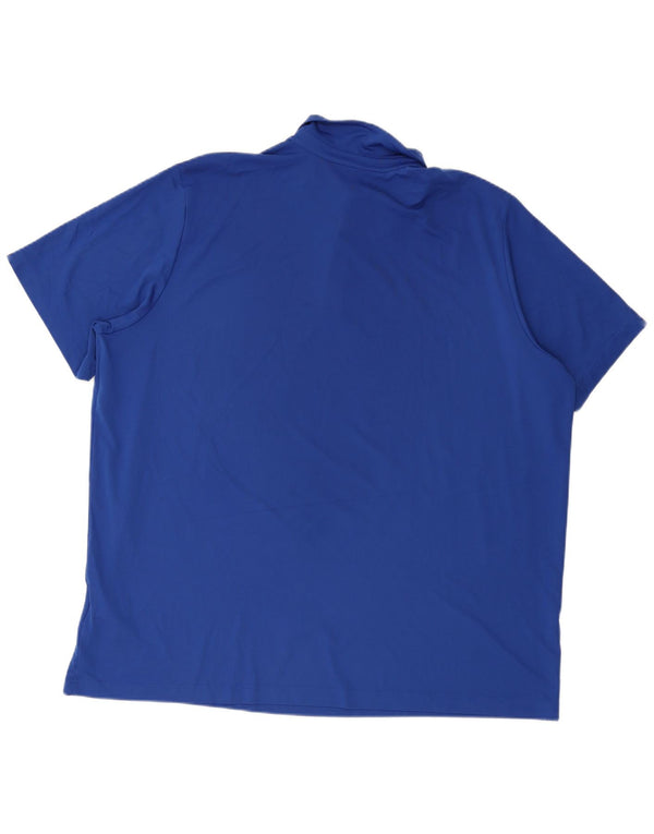 Adidas Mens Aeroready Polo Shirt 3XL Azul Poliéster