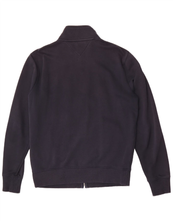 Tommy Hilfiger Jaqueta masculina de agasalho grande bloco colorido azul marinho