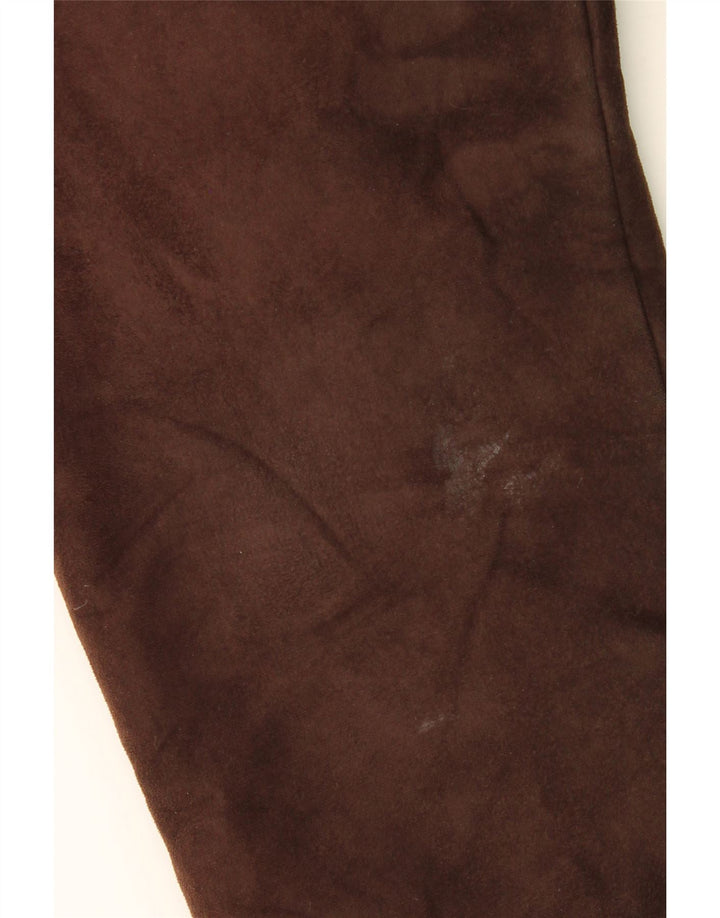 Jaqueta masculina Sherpa MARKS & SPENCER Reino Unido 41/43 grande poliéster marrom