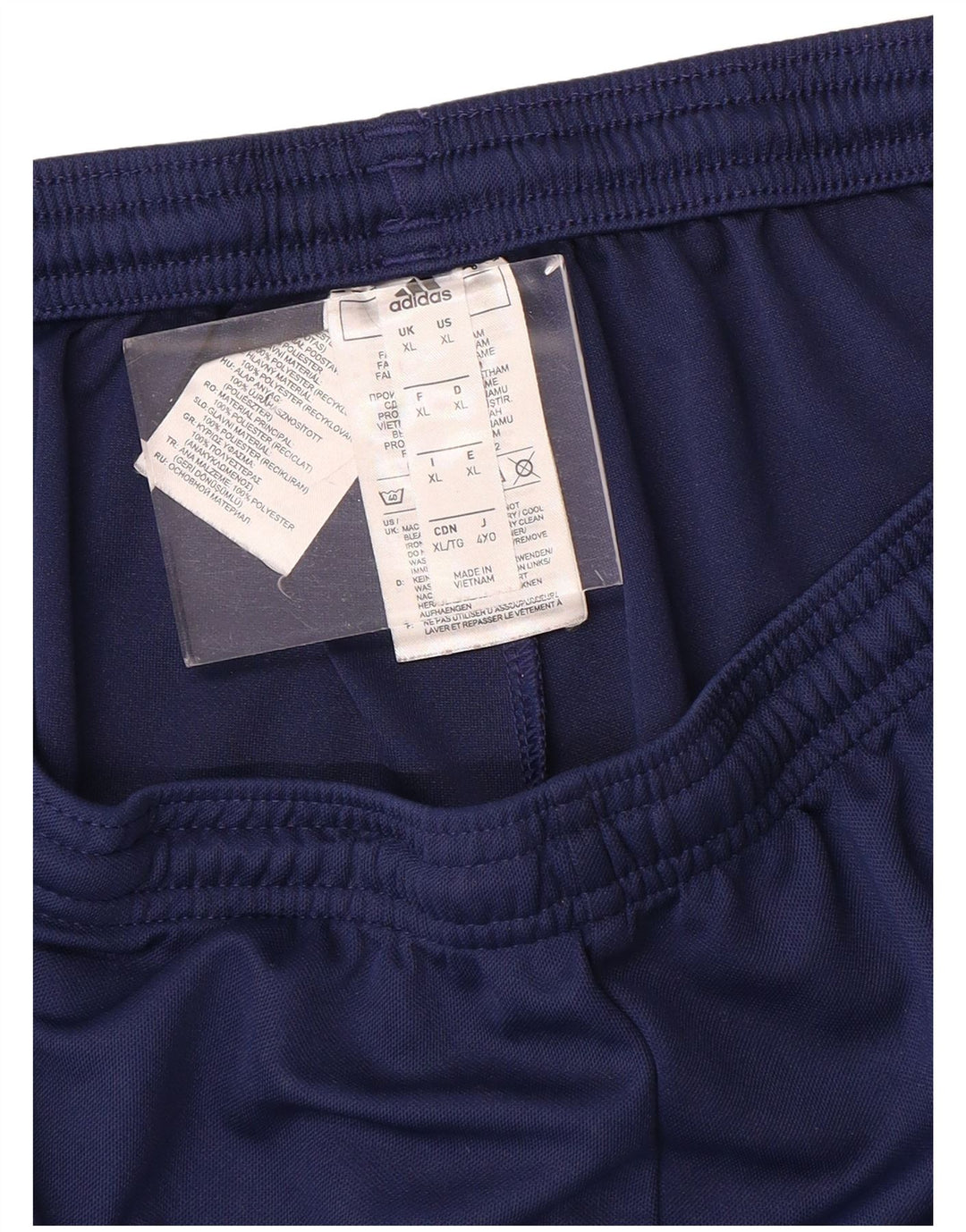 Calções desportivos ADIDAS masculinos Aeroready XL azul marinho poliéster