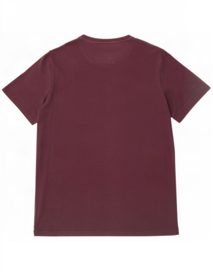 Camiseta masculina Lyle & Scott grande algodão marrom