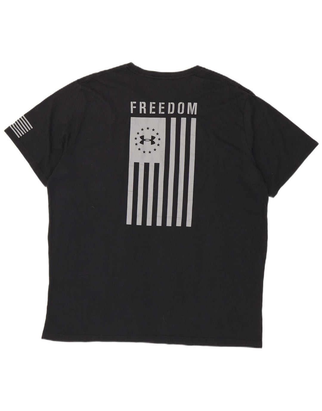 Camiseta masculina Under ARMOR Heat Gear Graphic Top 3XL preta