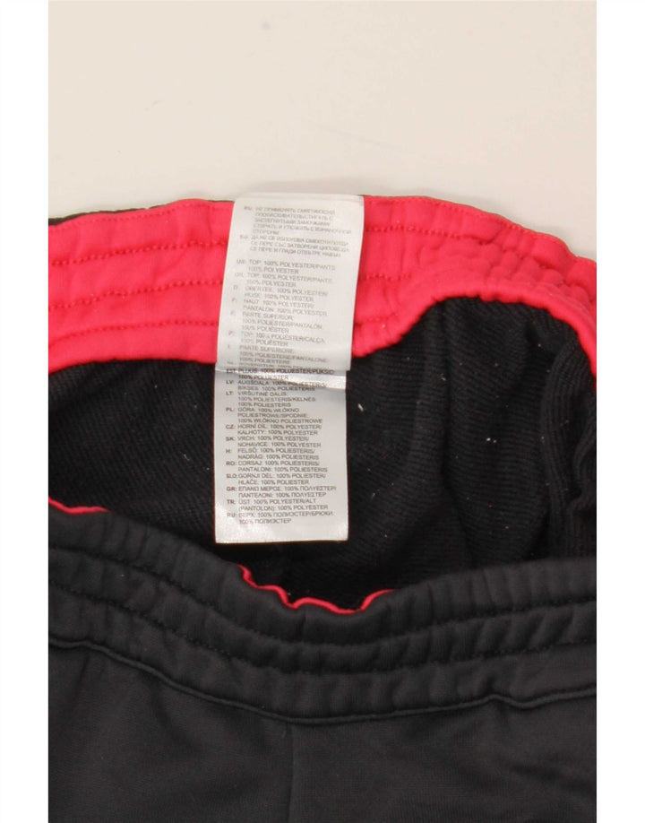 Calças de treino femininas Adidas UK 10 poliéster cinza pequeno