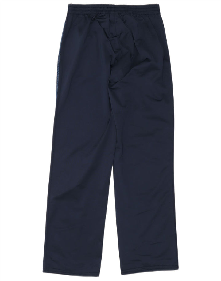 Calça de treino masculina ASICS grande poliéster azul marinho
