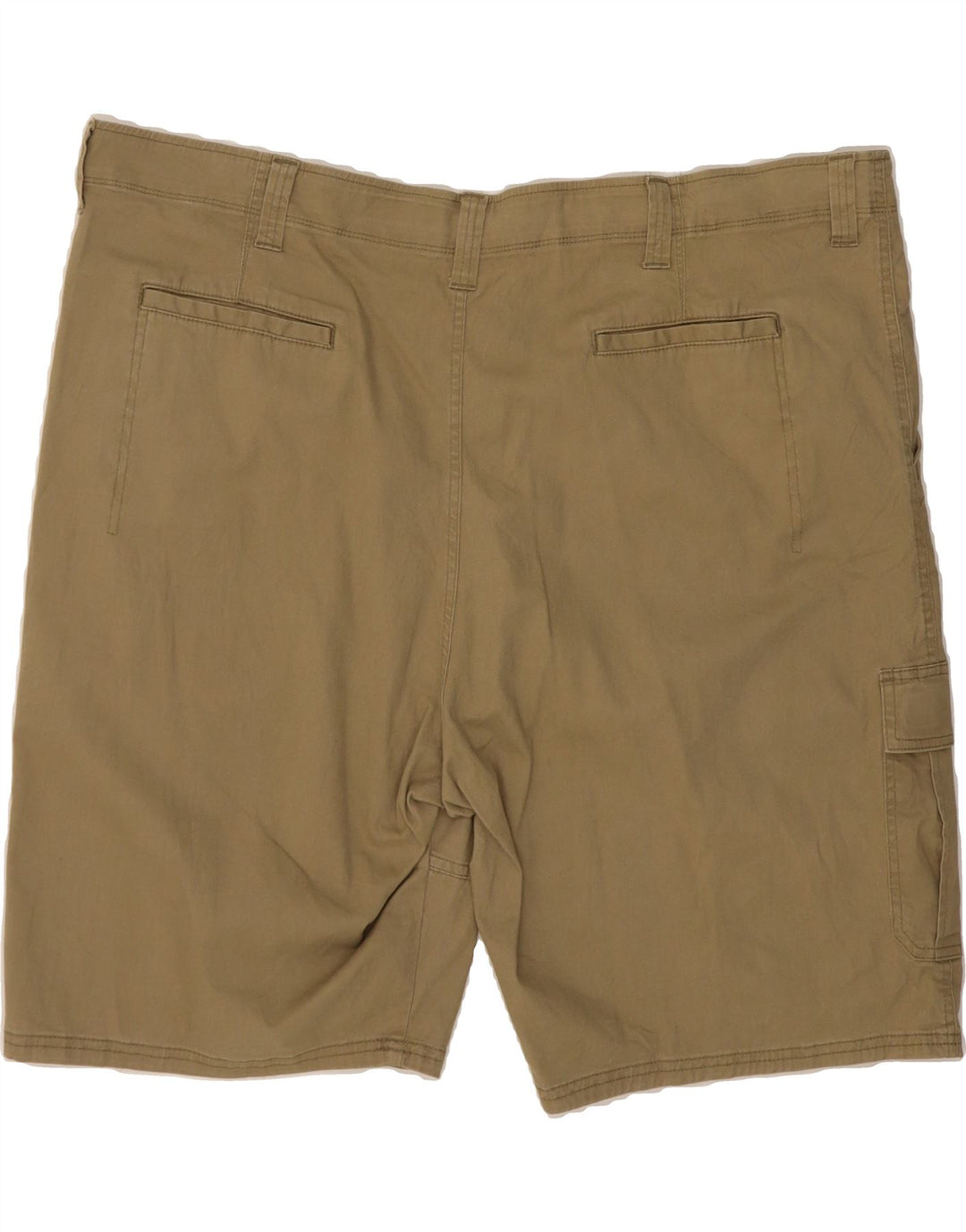 WRANGLER Mens Relaxed Fit Cargo Shorts W48 4XL Beige Cotton Vintage Wrangler and Second-Hand Wrangler from Messina Hembry 